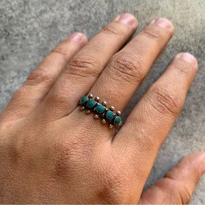 Vintage Turquoise Sterling Silver Ring